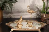 Duif messing - goud - 15 cm