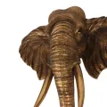 Wandornament Olifant - goud - 61 cm - kunsthars