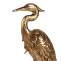 Reigerbeeld goud - 28 cm - 1 stuk