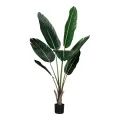 Kunstplant Strelitzia - groen - 135 cm - 1 stuk