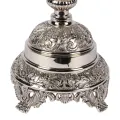 Windlicht Assiya 59,5 cm - Zilver - Koper / Glas
