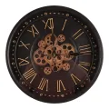 Wandklok Buffalo 40 cm - Zwart - Rond - Metaal