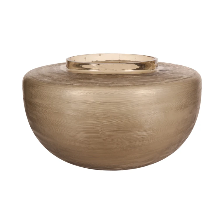Vaas Opal - 30 cm - bruin - glas