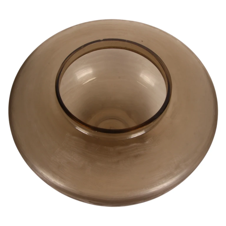 Vaas Opal - 30 cm - bruin - glas