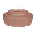 Vaas Ruby L 49 cm - Roze - Glas