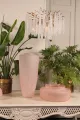 Vaas Clay 72 cm - Roze - Glas