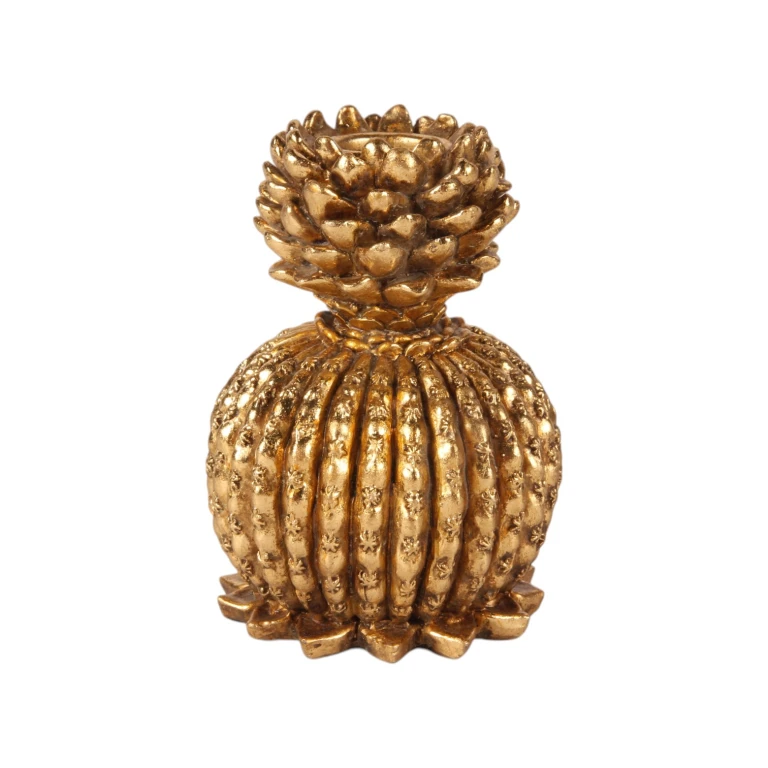 Kandelaar Antiek - 10,5 cm - goud - kunsthars