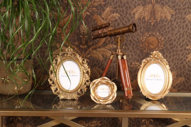 Fotolijst 6.7 x 6.7 cm - Goud - Resin