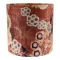 Lampenkap - bloemenprint - roze - stof - 30 cm