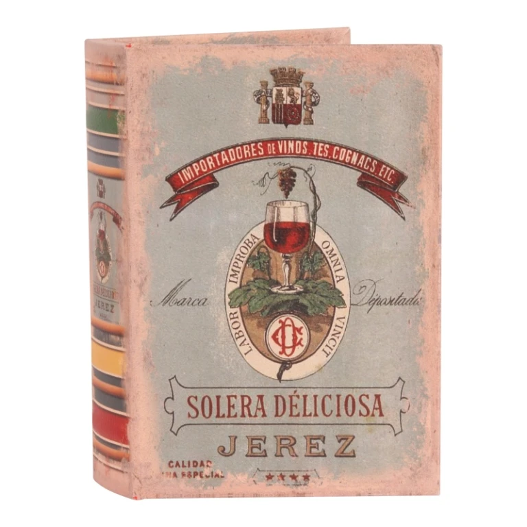 Boekendoos Jerez - 20 cm - groen - kunstleer
