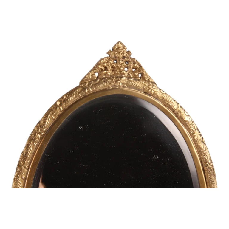 Spiegel - messing - goud - 22 cm - 1 stuk