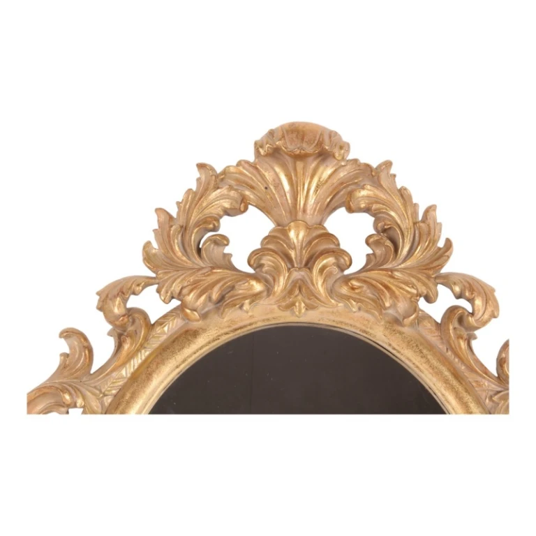 Wandspiegel - goud - kunsthars - 56 cm - 1 stuk