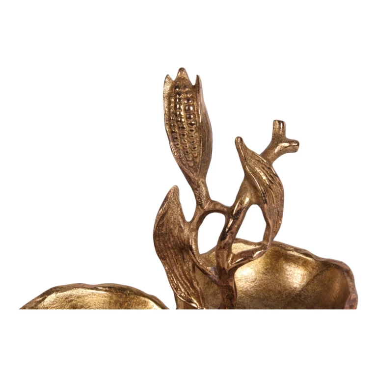 Sierschalen - goud - aluminium - set van 3 stuks - 24 cm