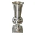 Vaas - 86 cm - zilver - aluminium