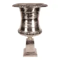 Dutch Style Bloempot Urn - 48 cm - Zilver - Aluminium