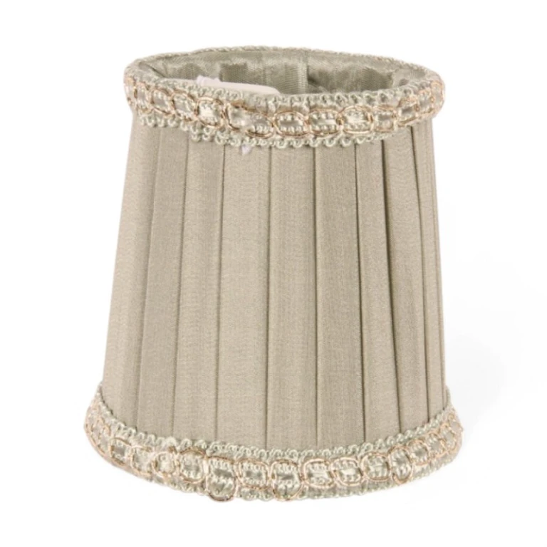 Klemkapje Victorian Mini - 8 cm - groen - stof