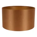 Lampenkap Cilinder - 30 cm - goud - stof