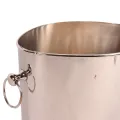Champagnekoeler met handvatten - zilver - 21 cm