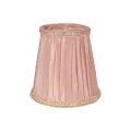 Lampenkap Victorian Clip-On - 12 cm - Roze - Stof