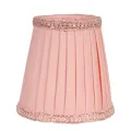 Lampenkap - 12 cm - Roze - Stof